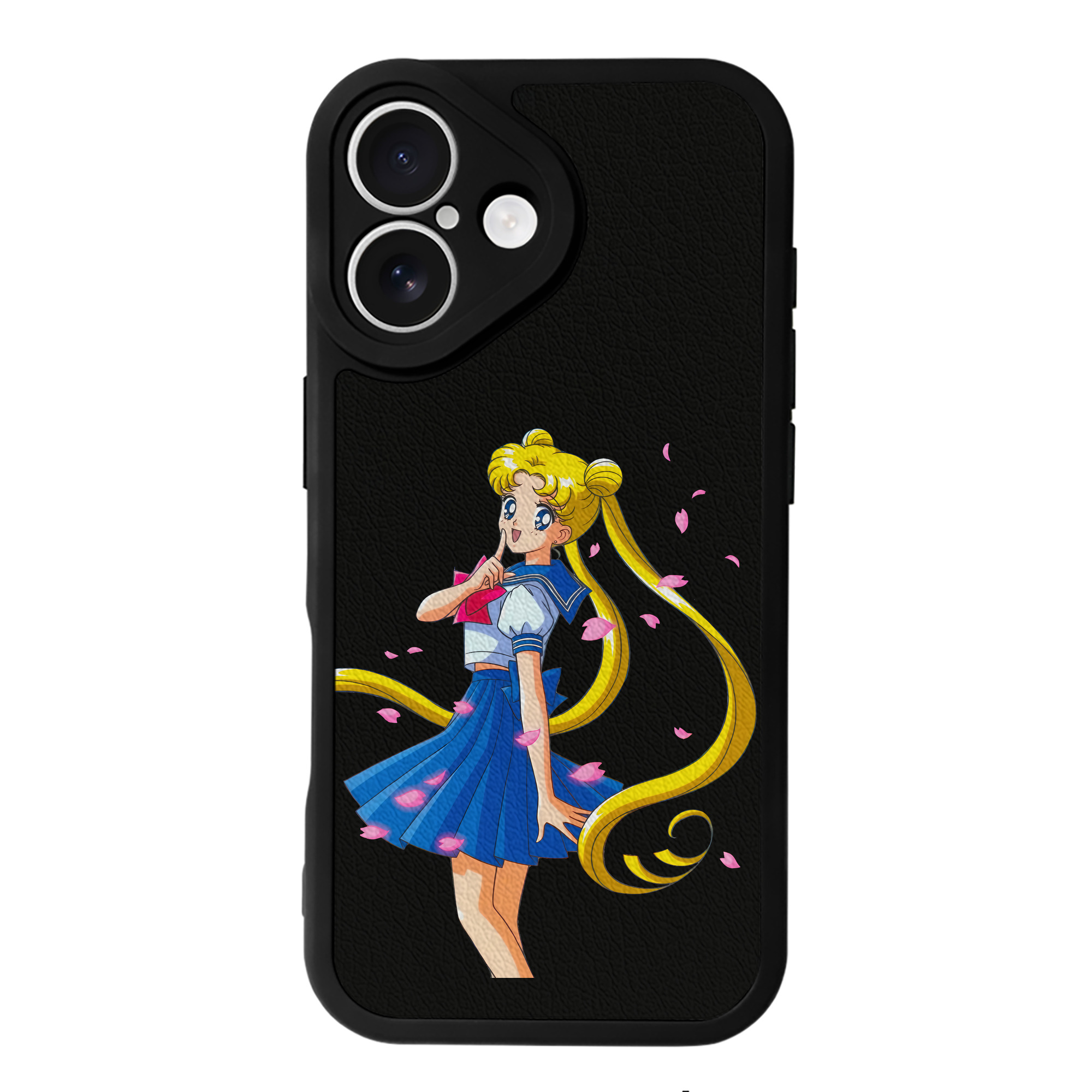（画像用） 美少女戦士セーラームーン 愛野 美奈子 あいの みなこ Sailor Moon Aino Minako 【iPhone 16シリーズ対応】シリコンスマホケース（レザー調） 材質：シリコン